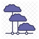 Cloud Network Cloud Connection Cloud Storage Icon