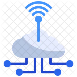 Cloud Network  Icon