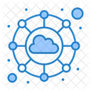 Cloud Network Cloud Connection Cloud Icon