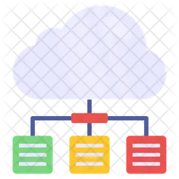 Cloud Network  Icon