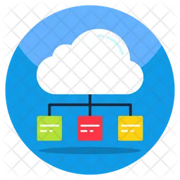 Cloud Network  Icon