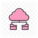 Cloud Network Cloud Data Icon