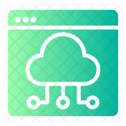 Cloud Network  Icon