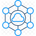 Cloud Network Network Computing Icon