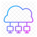 Cloud Data Iot Icon