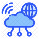 Cloud network  Icon