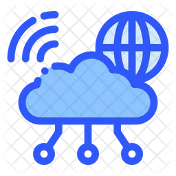 Cloud network  Icon