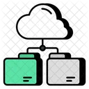 Cloud Network Cloud Connection Cloud Technology Icon