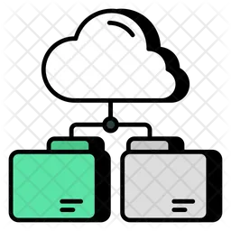 Cloud Network  Icon