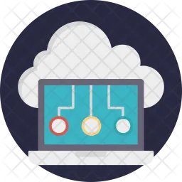 Cloud Network  Icon