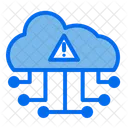 Cloud Network Alert Cloud Network Warning Cloud Icon