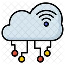 Cloud network connectivity  Icon