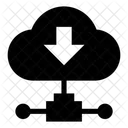 Cloud Network Download  Icon