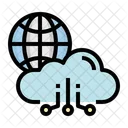 Cloud network  Icon