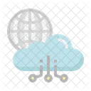 Cloud Network Cloud Service Cloud Computing Icon