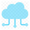 Cloud Network Computing Icon