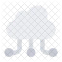 Cloud Network Computing Icon