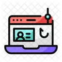 Cyber Attack Security Hacking Icon