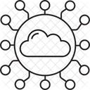 Cloud network  Icon