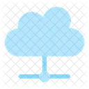 Cloud Network Computing Icon