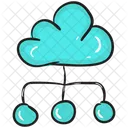 Cloud Network  Icon