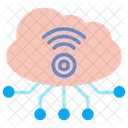 Cloud Network  Icon