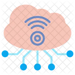 Cloud Network  Icon