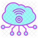 Cloud Network  Icon