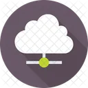 Cloud Network Sharing Icon