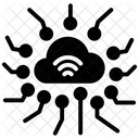 Cloud Computing Cloud Data Cloud Network Icon