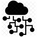 Cloud Computing Cloud Network Cloud Hosting Icon
