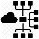 Cloud Computing Cloud Network Cloud Hierarchy Icon