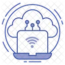 Cloud Network  Icon