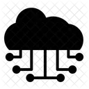 Cloud Data Internet Icon