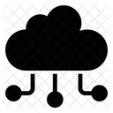 Cloud Network Cloud Computing Cloud Hosting Icon