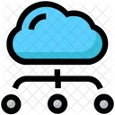 Cloud Network  Icon