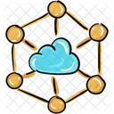Cloud Network  Icon