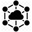 Cloud Network Cloud Computing Cloud Connection Icon