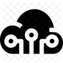 M Cloud Network Icon