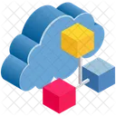 Cloud Computing Network Icon