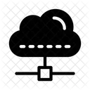 Cloud Network Database Icon