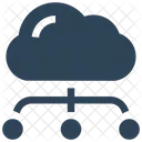 Cloud Sharing Computing Icon