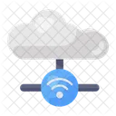 Cloud Network Cloud Hosting Shared Cloud Icon