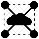 Cloud Network Cloud Nodes Cloud Computing Icon