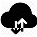 Cloud Network Cyberspace Downloading Icon