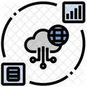 Cloud Network  Icon