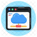 Cloud Network  Icon