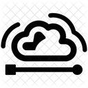 Cloud Connected Internet Icon
