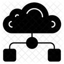 Cloud Network Cloud Connections Cloud Technology Icon