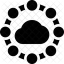 Cloud Network  Icon